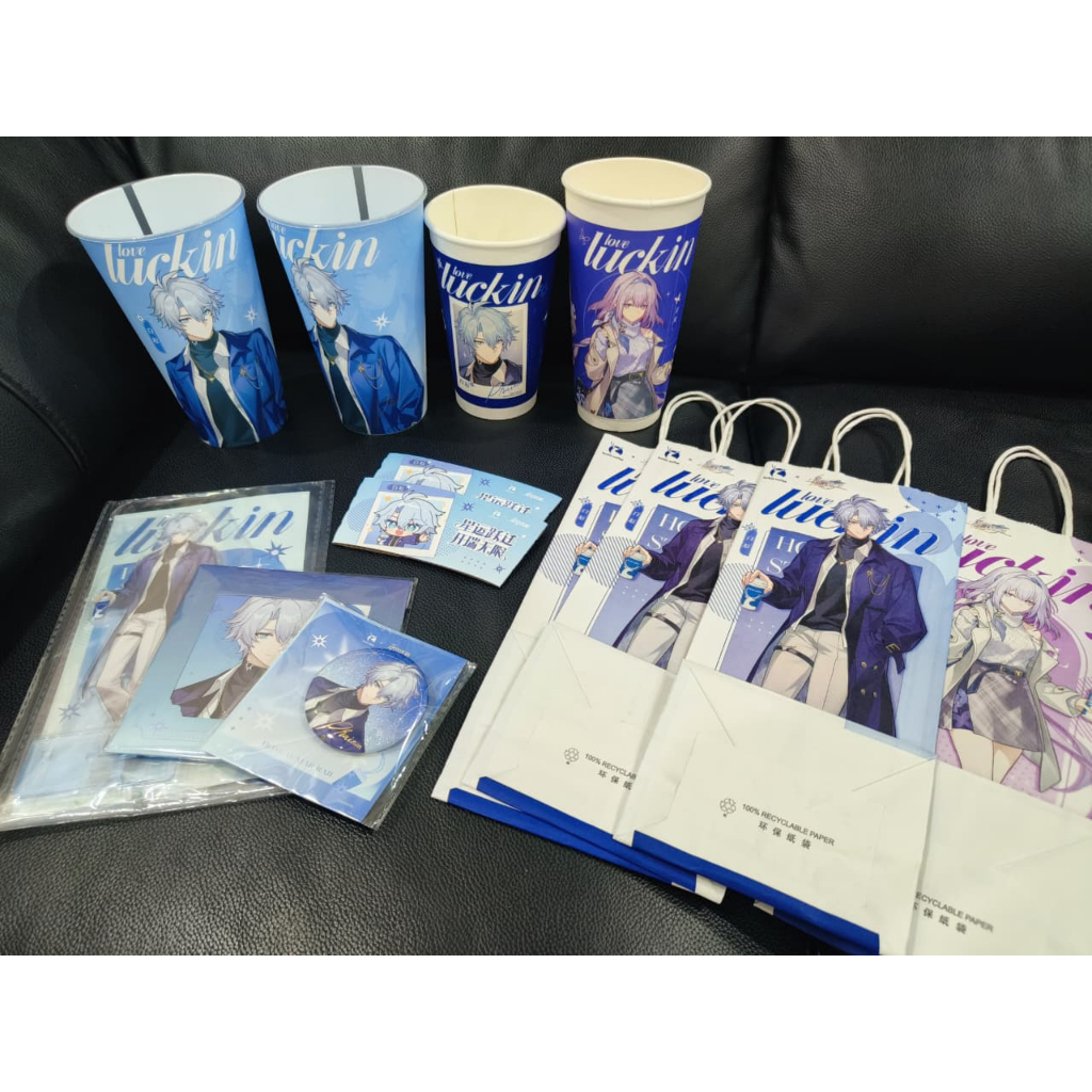 Jual [Ready Stock] Luckin X HSR (Set phainon, set castorice, standee ...