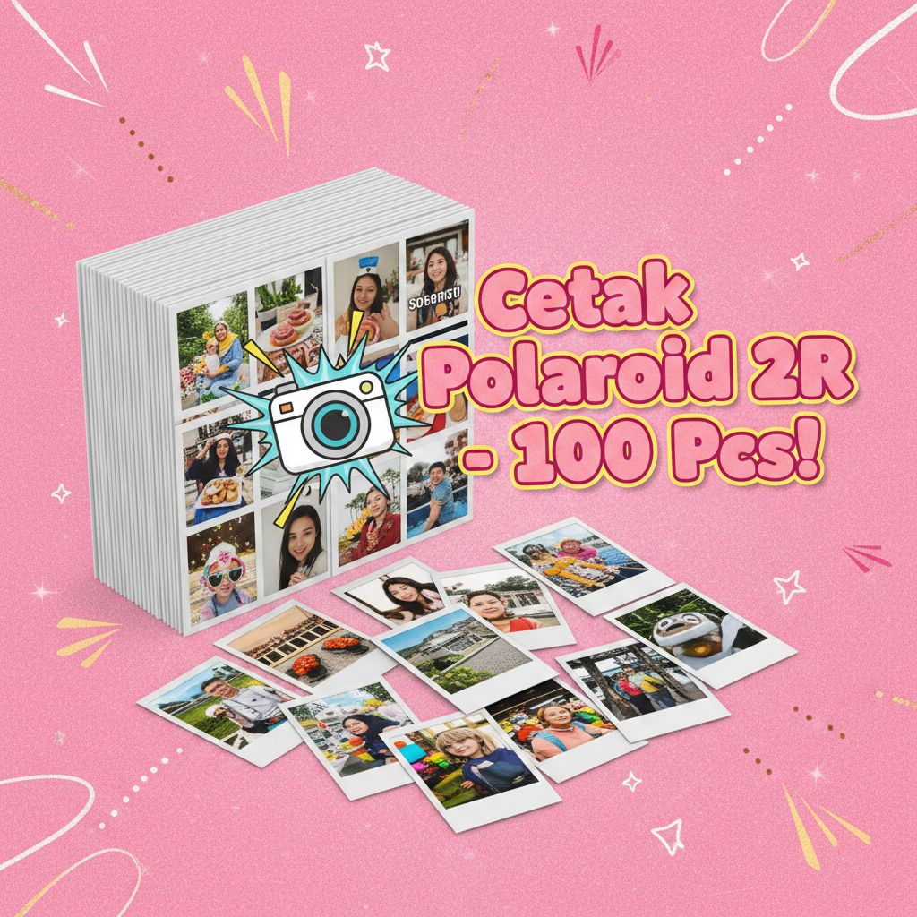 Jual CETAK POLAROID 2R (100pcs) | Shopee Indonesia