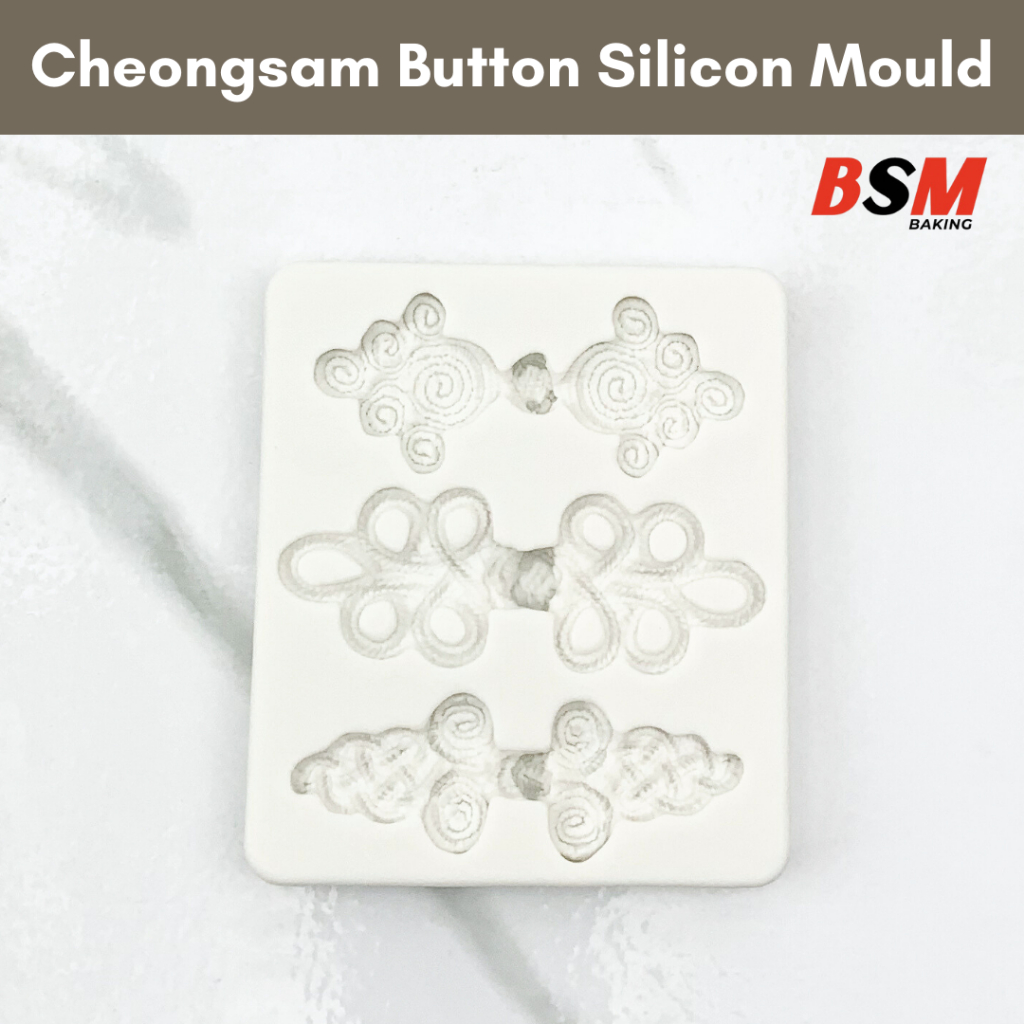 Jual Cheongsam Button Silicon Mould Cetakan Fondant Silikon Simpul ...