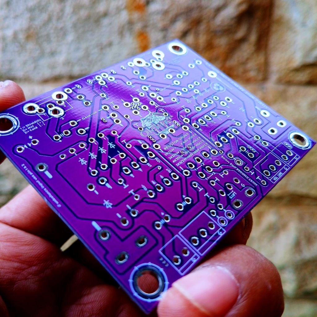 Jual PCB Input Balance Mode Stereo - LINK - BTL | Double Layer FR45 ...