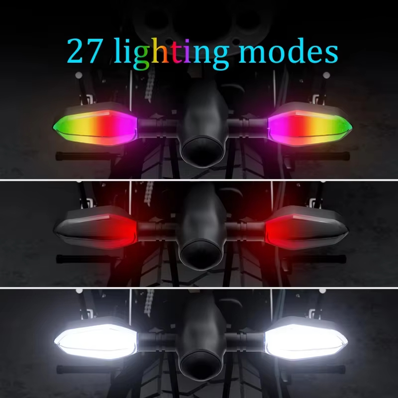 Jual Lampu Sein Dengan Proyeksi Termasuk RGB Beragam Warna12V LED Motor ...