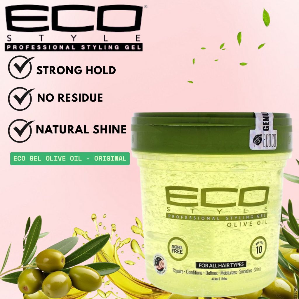 Jual Eco style professional styling gel 473ml - Gel rambut styling awet ...