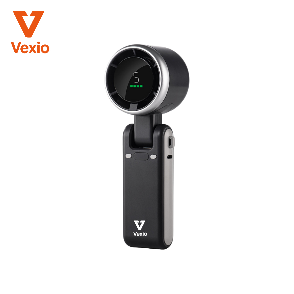 Jual VEXIO 607 Digital Folding Mini Fan Kipas Angin Portable Genggam ...