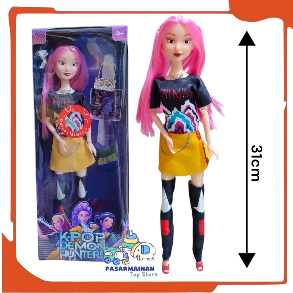 Jual Mainan Figure Boneka Kpop Demon Slayer Mira Rumi Zoey Demon ...