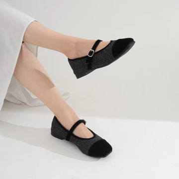 Chava Sepatu Wanita Square Toe Mary Jane Navisa Basic Collection