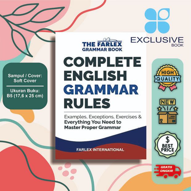 Jual Complete English Grammar Rules - Examples, Exceptions, Exercises ...