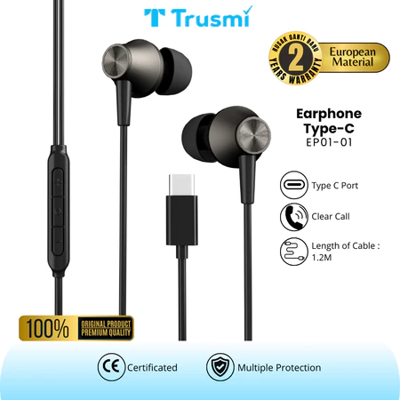 Earphone (in-ear) Type-C port 1.2M