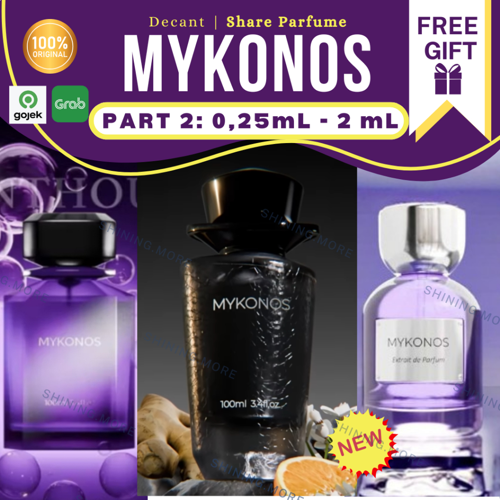 Jual [FREE GIFT] MYKONOS PARFUME [ Decant ] Reflection Elixir CONQUER ...