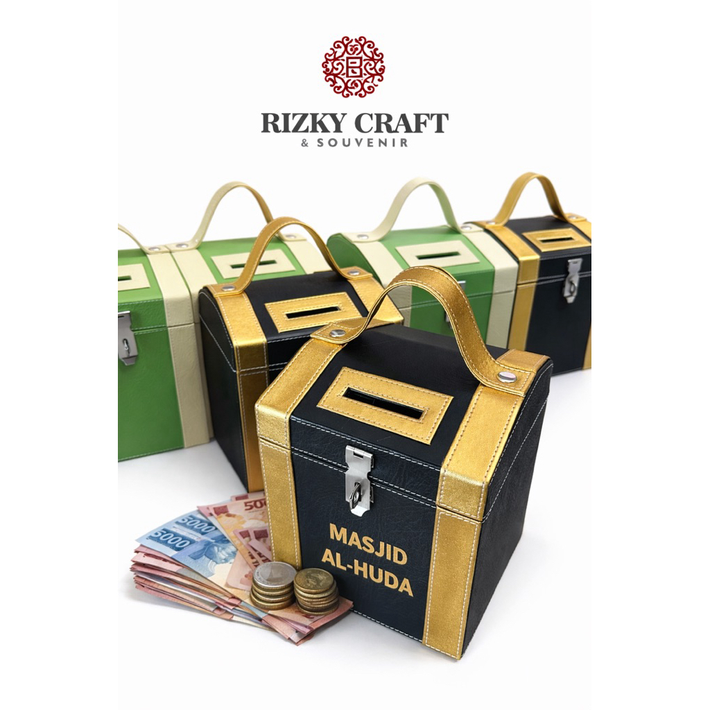 Jual RIZKY CRAFT JOGJA Kotak Infaq kulit sintetis | Shopee Indonesia