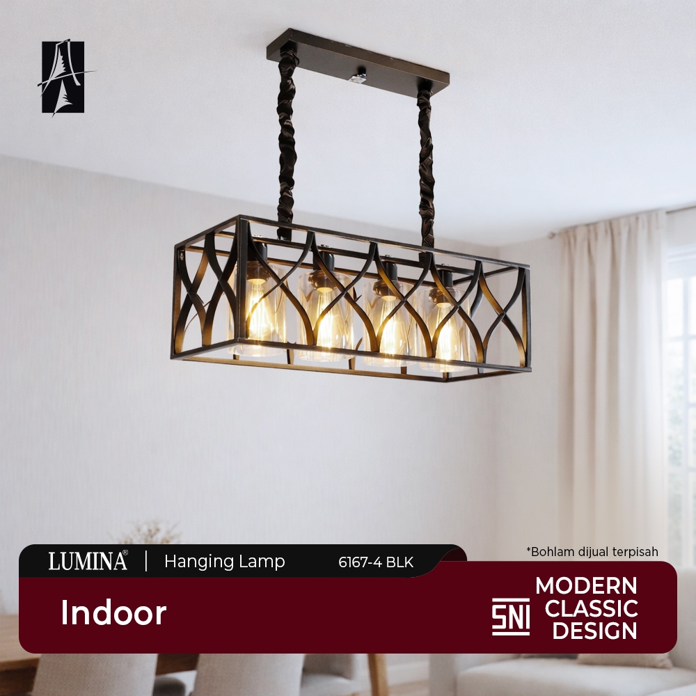 Jual Lumina - Lampu Gantung Interior Modern Desain Persegi Panjang ...