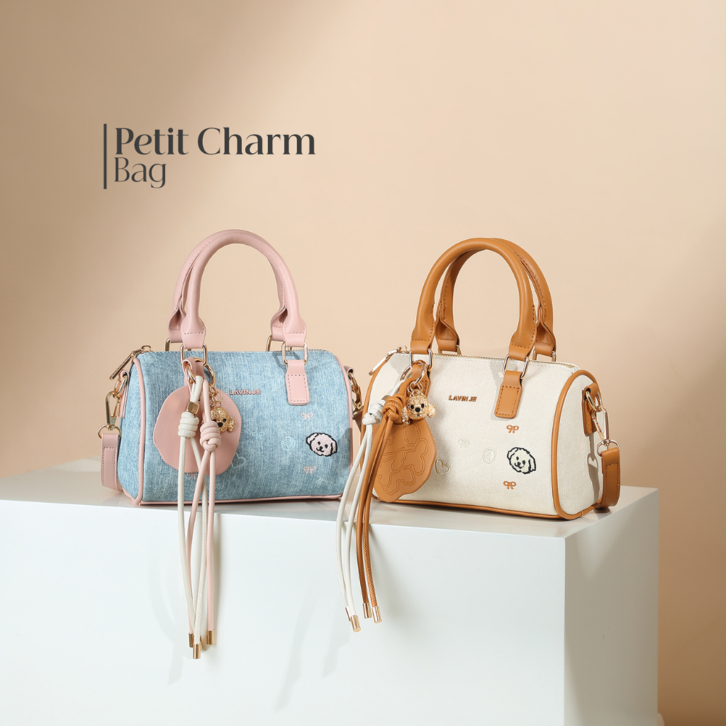 Tas Fashion Bag Petit Charm Tas Wanita Desain Manis foto 2