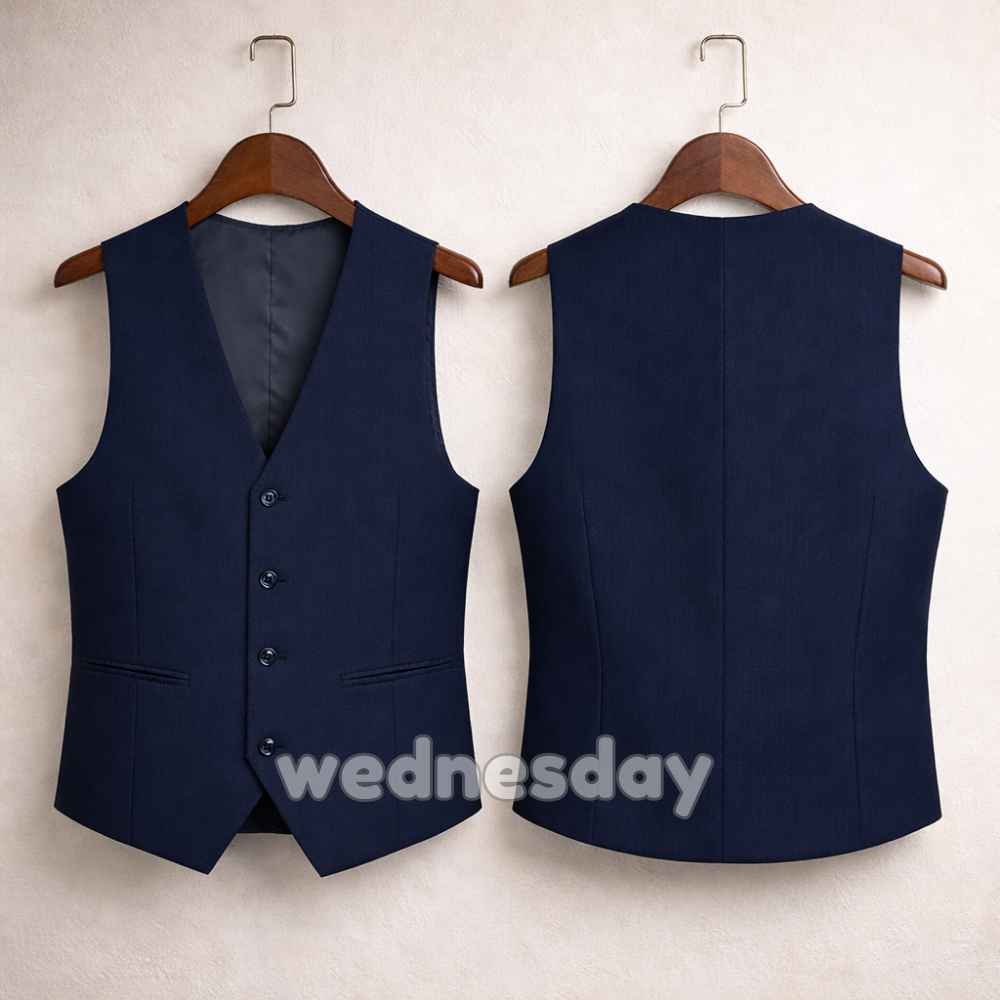Jual WEDNESDAY - Rompi Pria Formal Slimfit | Vest Pria Casual Slimfit ...