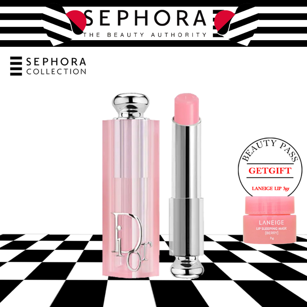 Jual DlOR Addict Lip Balm/DlOR Addict Lip Glow Natural Glow Custom ...