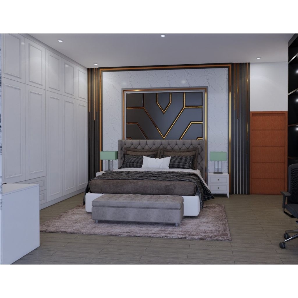 Jual Exmud Living Interior Desain Custome Lemari Pakaian Wardrobe Walk ...