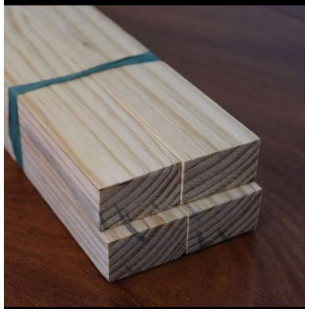 Jual RENG KAYU KASO JATI BELANDA 3 X 4 CM HALUS MULUS SIAP PAKAI ...