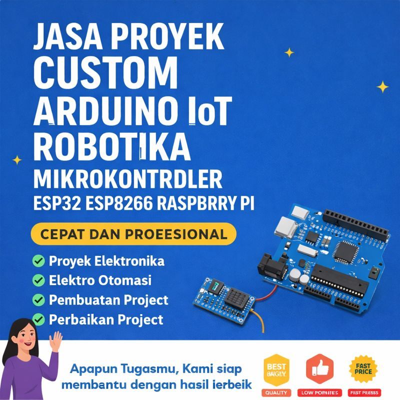 Jual Jasa Proyek Custom Arduino, IoT & Robotika | ESP32, ESP8266 ...