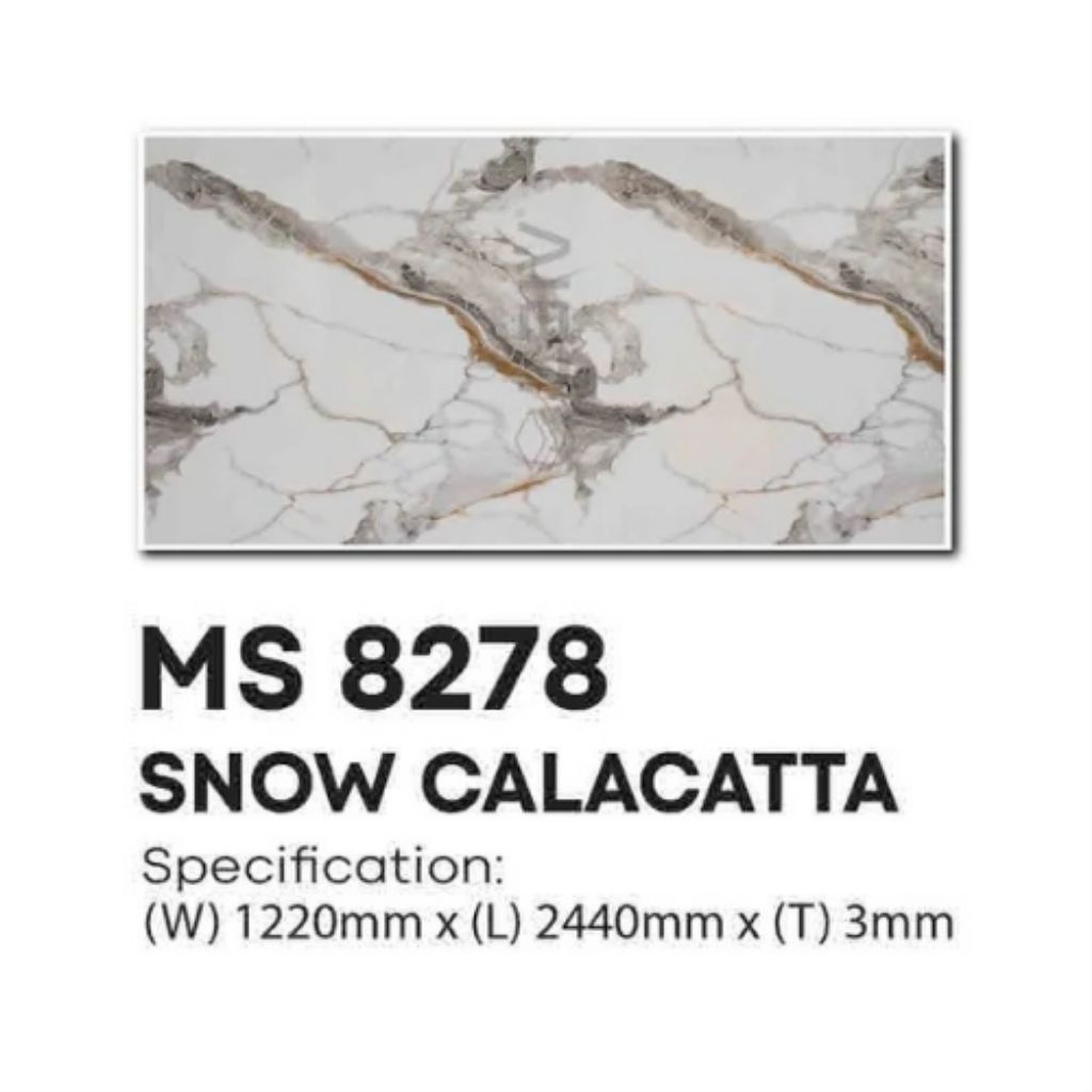 Jual LAIV UPVC MARBLE SHEET MS-8278 MARMER MOTIF GLOSSY CORAK DEKORASI ...