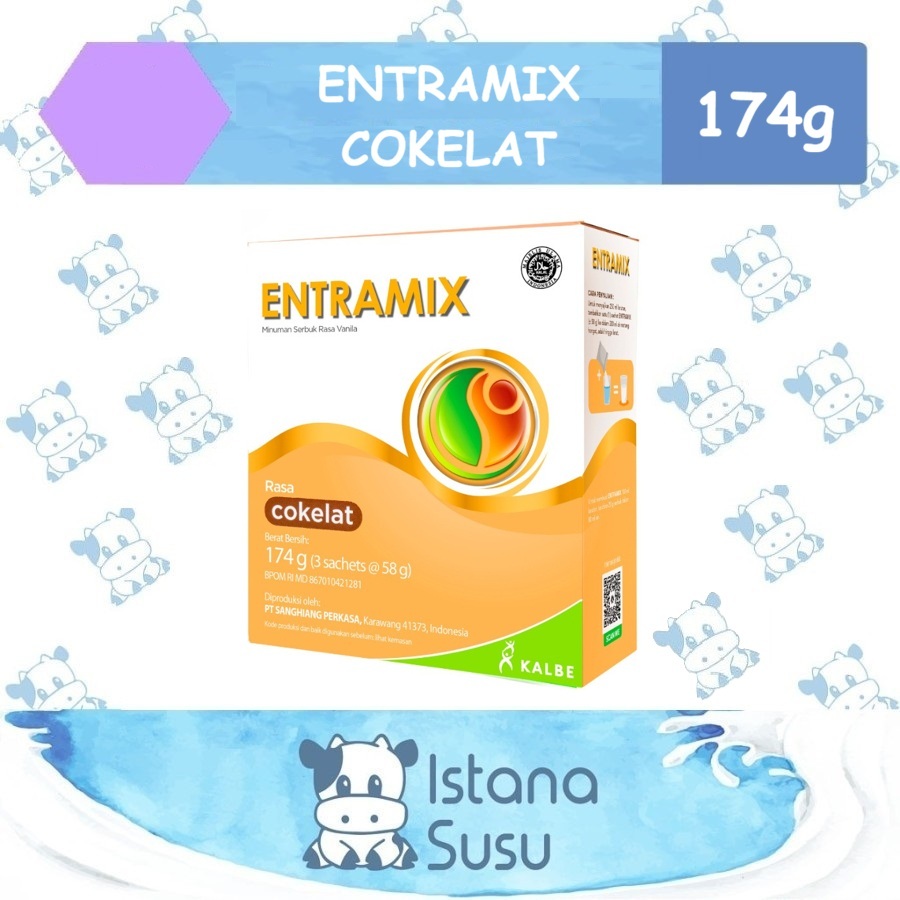 Jual Entramix Rasa Vanila / Cokelat 174 g - Nutrisi Seimbang Khusus ...