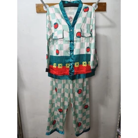 Piyama Premium Bahan Satin Import Realpict