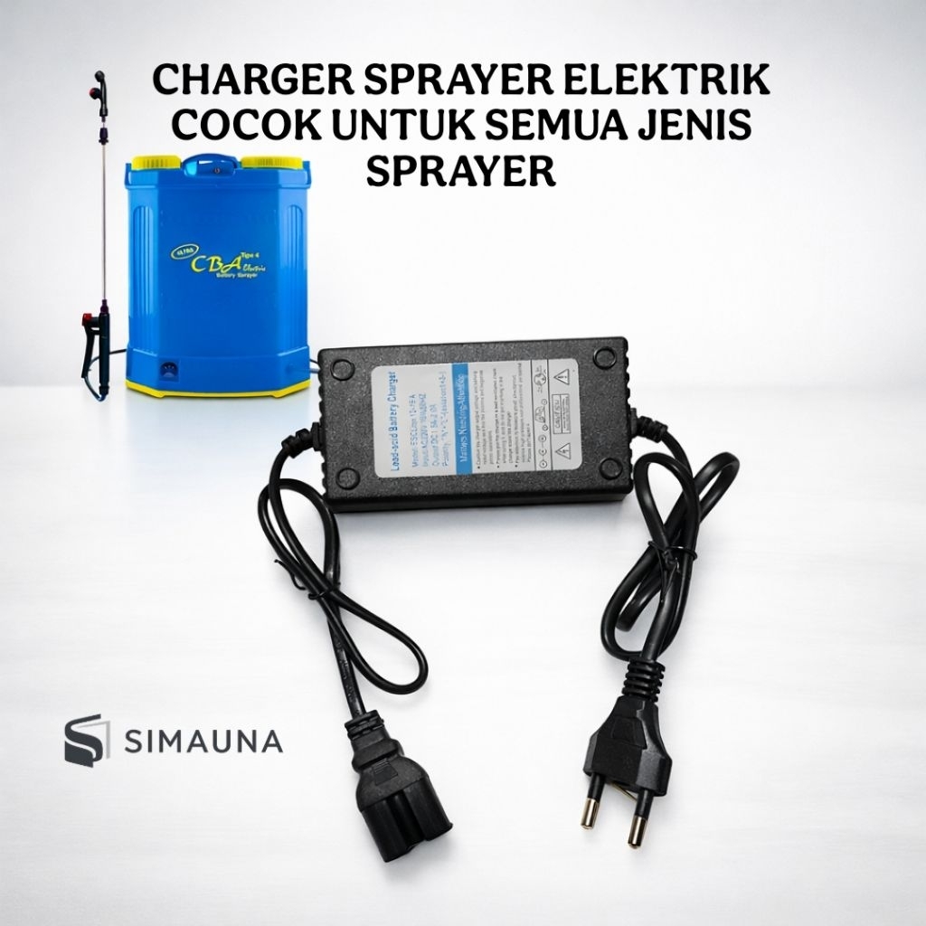 Jual CHARGER CAS SPRAYER ELEKTRIK 2A COCOK UNTUK SEMUA JENIS MERK ...