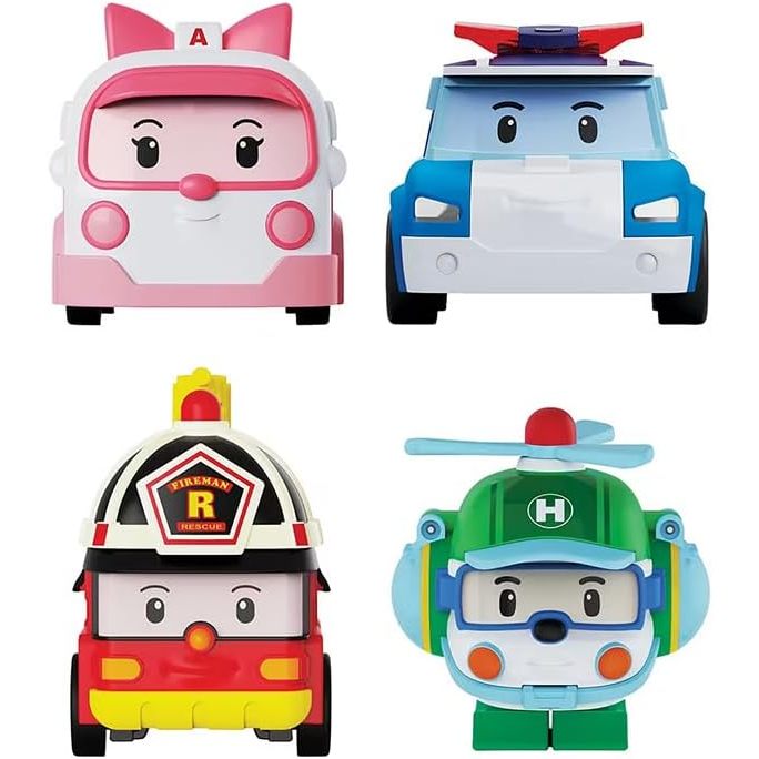 Jual Robocar Poli Tiny Transforming Robot Rescue Team 1 MRT-0674 Set of ...