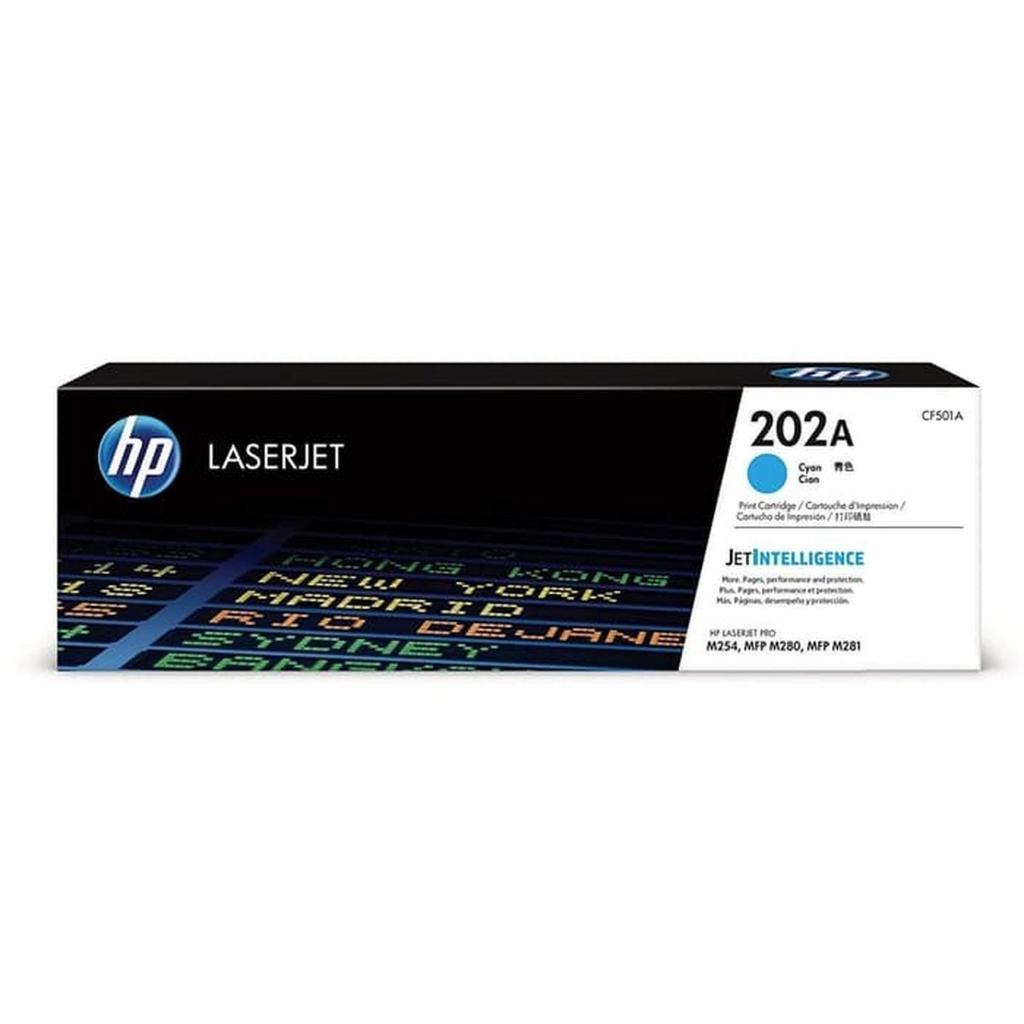 HP Toner 202A Black Cyan Magenta Yellow LaserJet Cartridge Original [CF500A CF501A CF502A CF503A] (3)