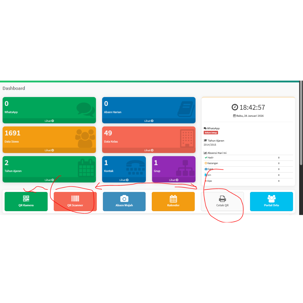 Jual Aplikasi Absensi Sekolah Digital – ABSEN WA | QR Code, Face ...