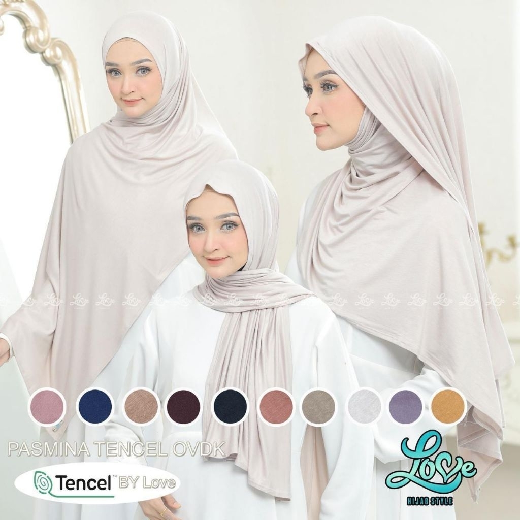 Jual PASHMINA RAYON TENCEL PREMIUM MELEYOT 2026 – HIJAB INSTAN ADEM ...