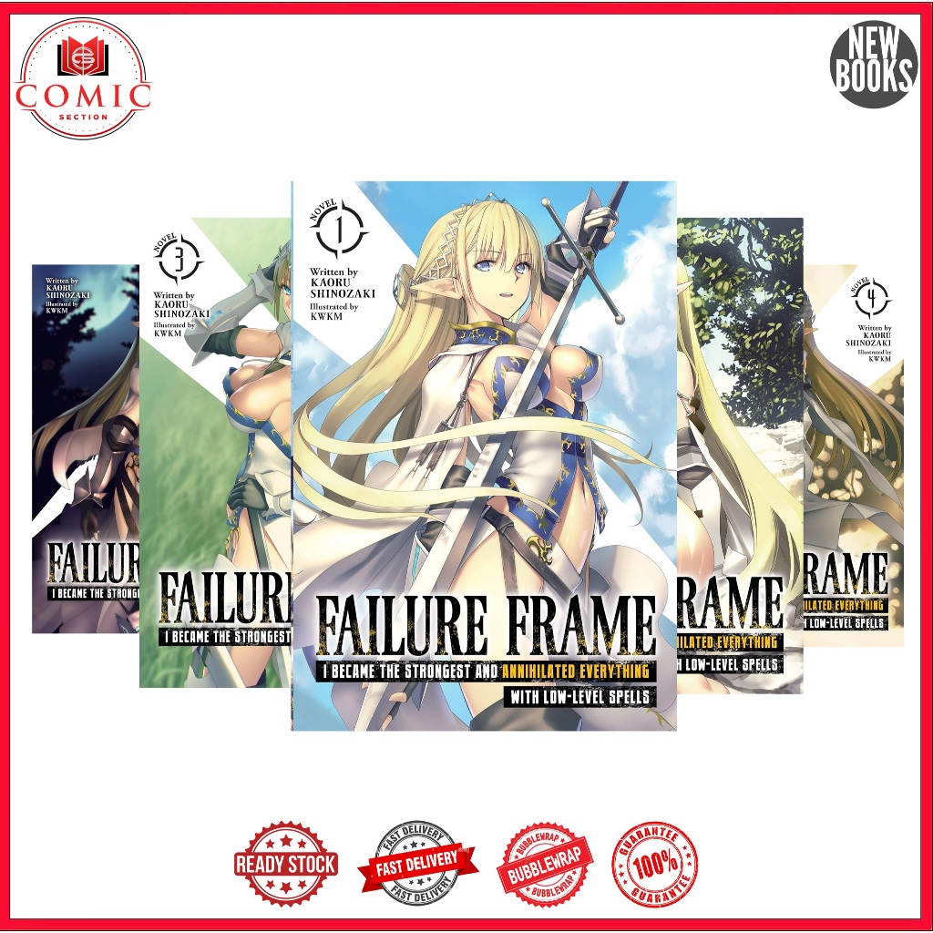 Jual Failure Frame Light Novel 12 Book Series Shopee Indonesia