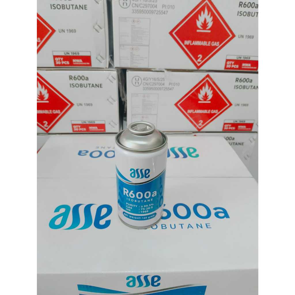 Jual Refrigerant ASSE R600A 120 Gram ( Kepala Kran 339 ) | Shopee Indonesia