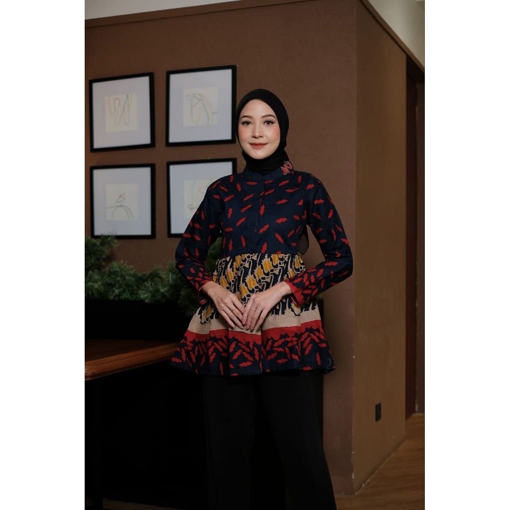 Batik Pasangan Motif Hilda Lapis Tr 6