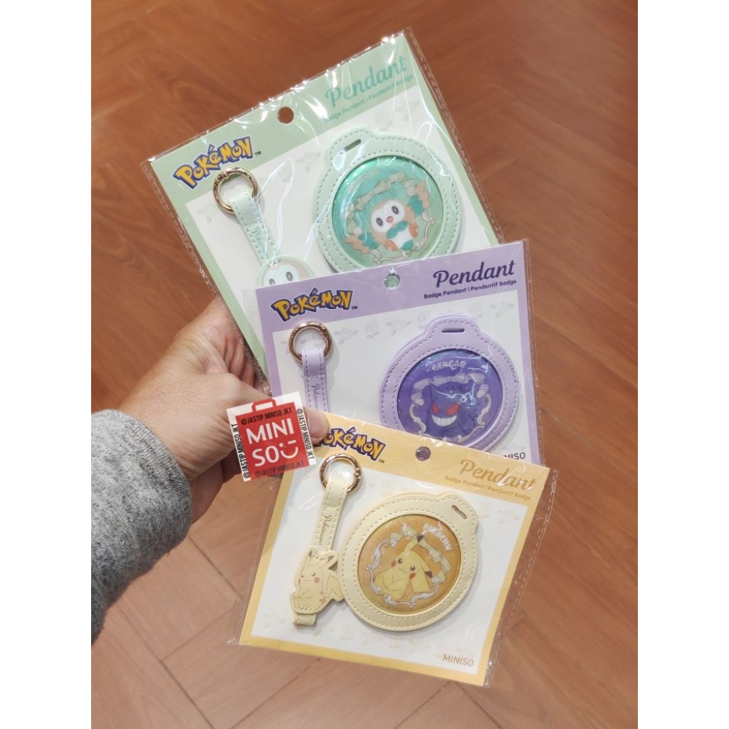 Jual MINISO Badge Pendant / Hiasan Tas POKEMON Collection (ROWLET ...