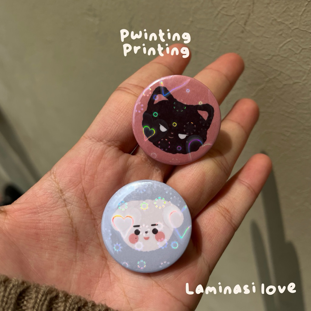 Jual Custom Pin Premium 3,2cm & 4,4cm | Cetak Pin Souvenir Merchandise ...