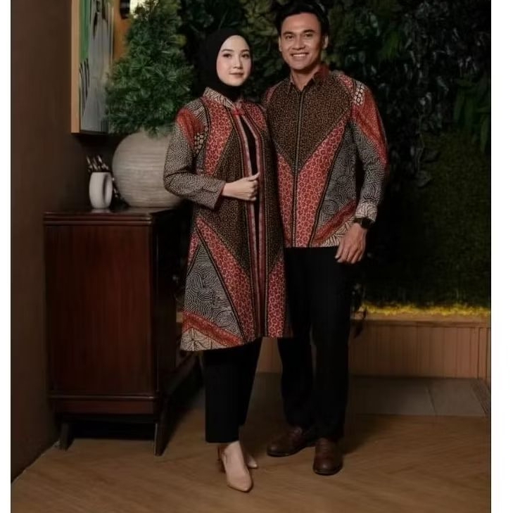 Batik Pasangan Couple Modern Motif