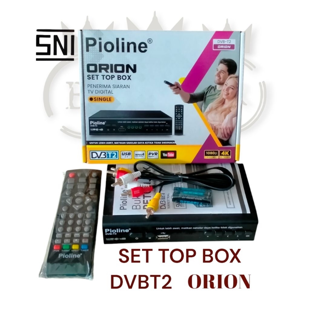 Jual Pioline Set Top Box Stb ORION SNI DVBT2 FULLHD Chipset SunPlus ...