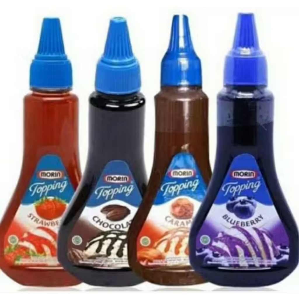 Jual Morin Toping Rasa Blueberry/Rasa Strawberry/Rasa Caramel 300G ...