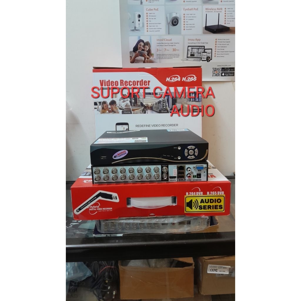 Jual DVR XMEYE 16CH FULL UHD 5MP 2560P 6 IN1 H265+ SUPORT AUDIO ...
