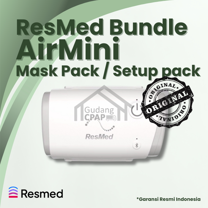 Jual Resmed AirMini CPAP Portable Bundle Package | Shopee Indonesia