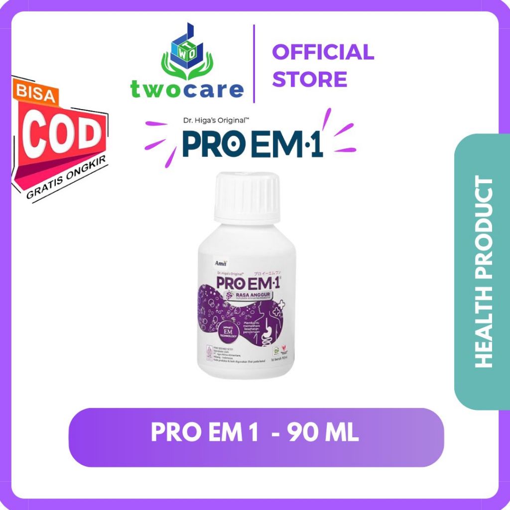 Jual PRO EM1 PRO EM 1 Suplemen Kesehatan Probiotik Rasa Anggur | Shopee ...
