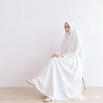 Jena Dress Mayung 4 Meter Umbrella Bahan Sabrina Anti Uv By Handsqob.Id