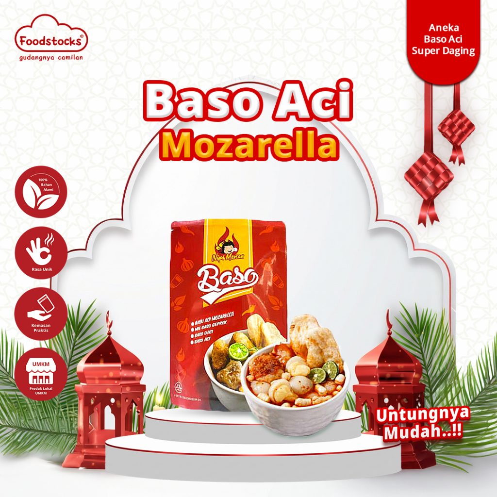 Jual Nyai Mercon Baso Aci Isi Mozarella – Baso Aci Pedas Keju Lumer ...