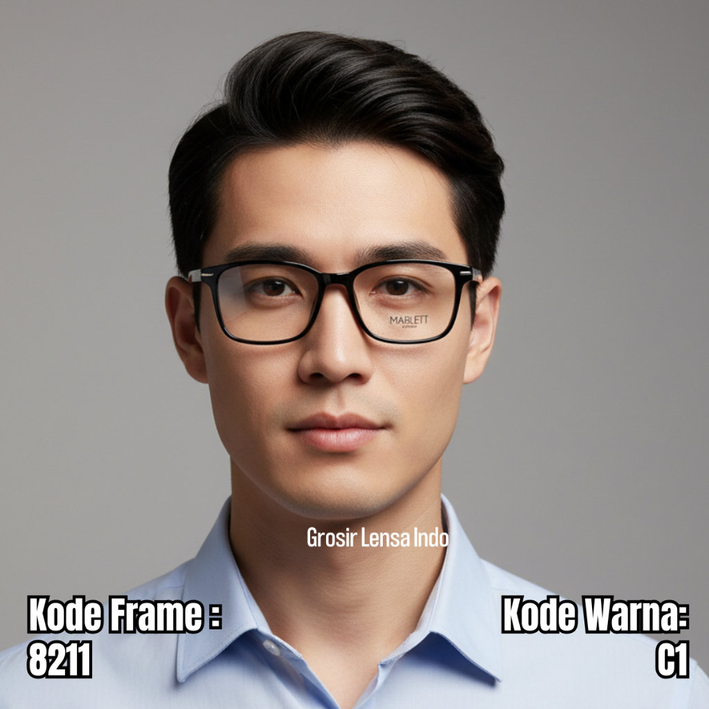 Jual FRAME KACAMATA ORIGINAL MARLETT 8211 KOTAK LEBAR FRAME 139 ...