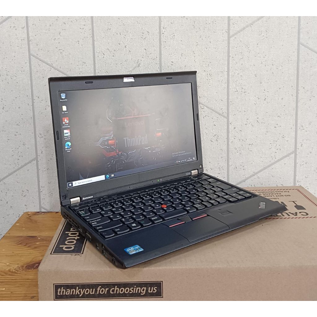 Jual Laptop Lenovo ThinkPad X230, Core intel i7-3520M Ram 4Gb SSD