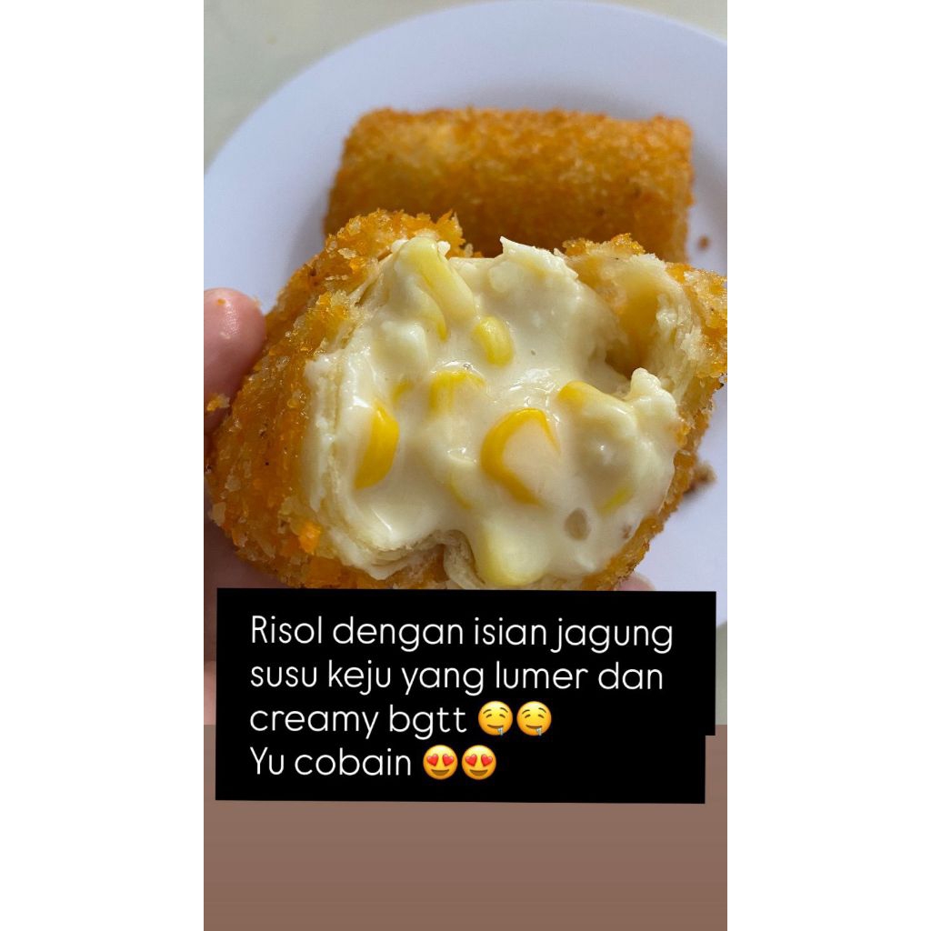 Jual Risol Creamy Jasuke ( Jagung, Susu, Keju ) | Shopee Indonesia