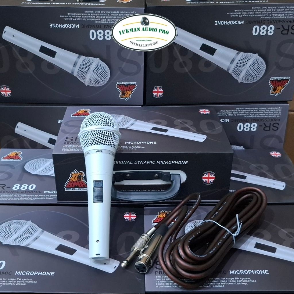Jual Microphone/Mic SR 880 BMA Original | Shopee Indonesia