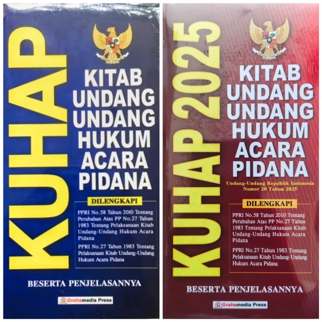 Jual KUHAP 2025 (UURI No. 20 Tahun 2025) | Shopee Indonesia