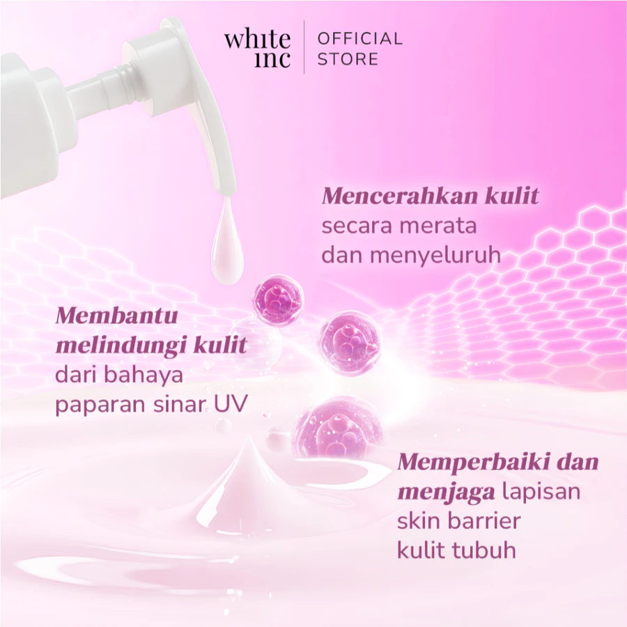 Tekstur White Inc Lotion