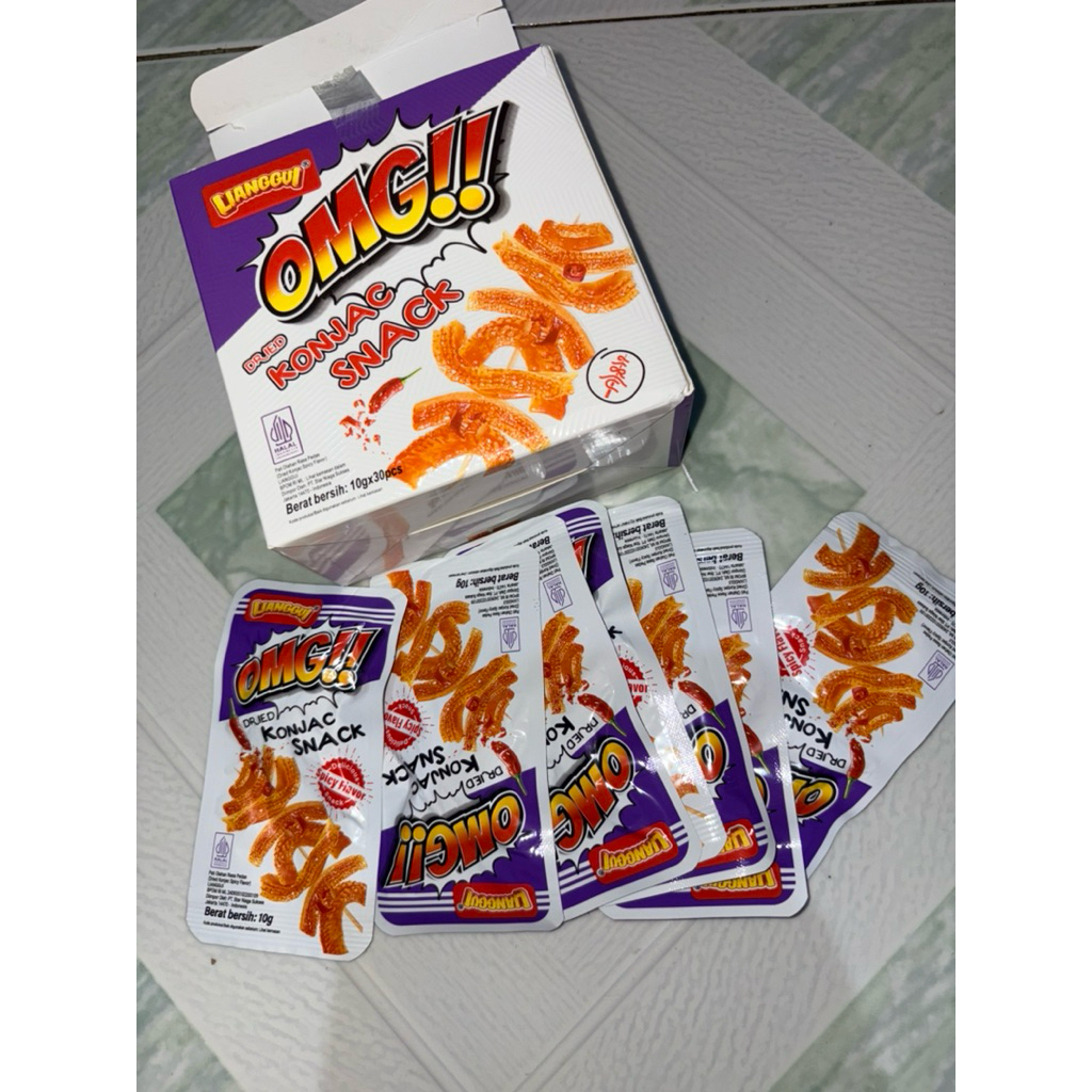 Jual OMG Konjac Snack - 30 pcs | Shopee Indonesia