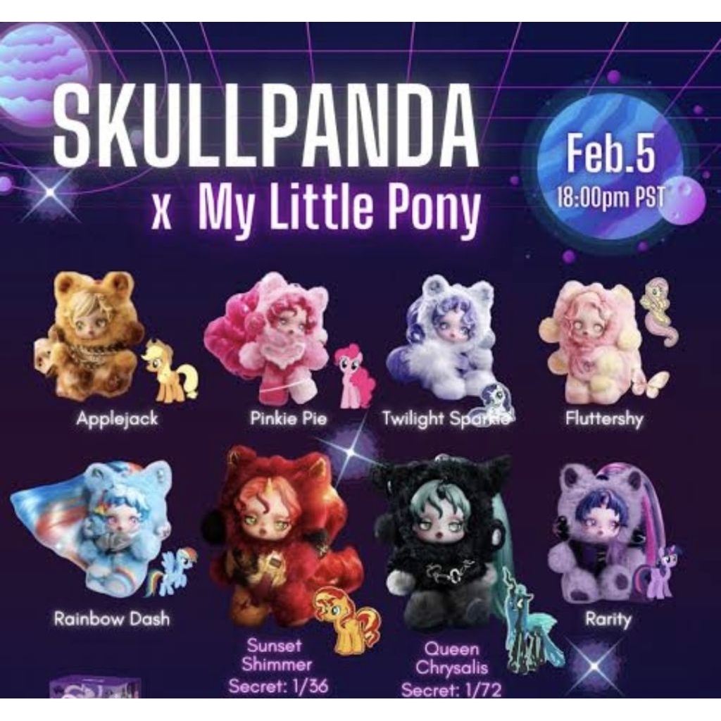 Jual Skullpanda x my little pony | Shopee Indonesia