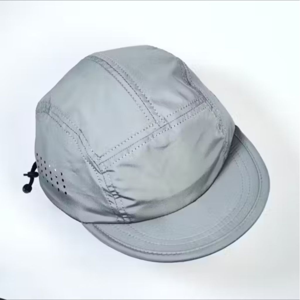 Jual topi running/topi olahraga outdor/topi running polosan 5 panel ...
